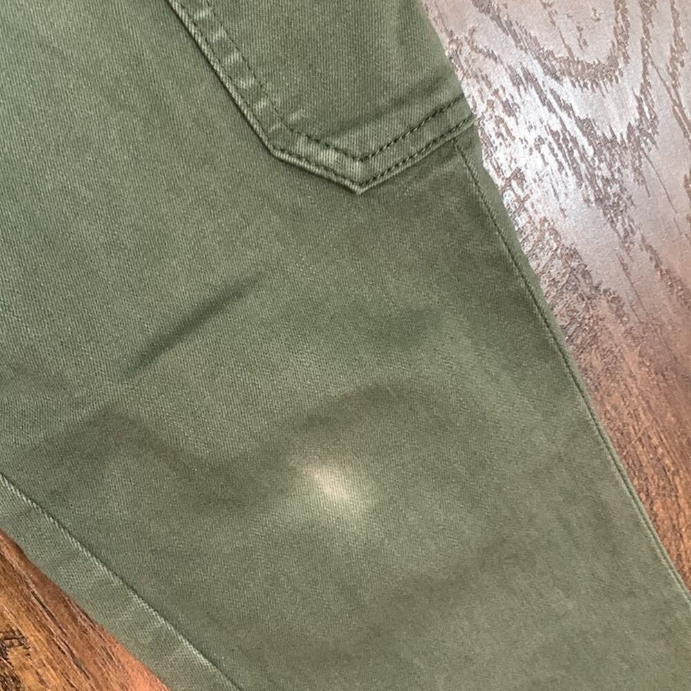 Paige Hoxton Ankle Skinny Vintage Green Tea Jeans - Picture 3 of 7